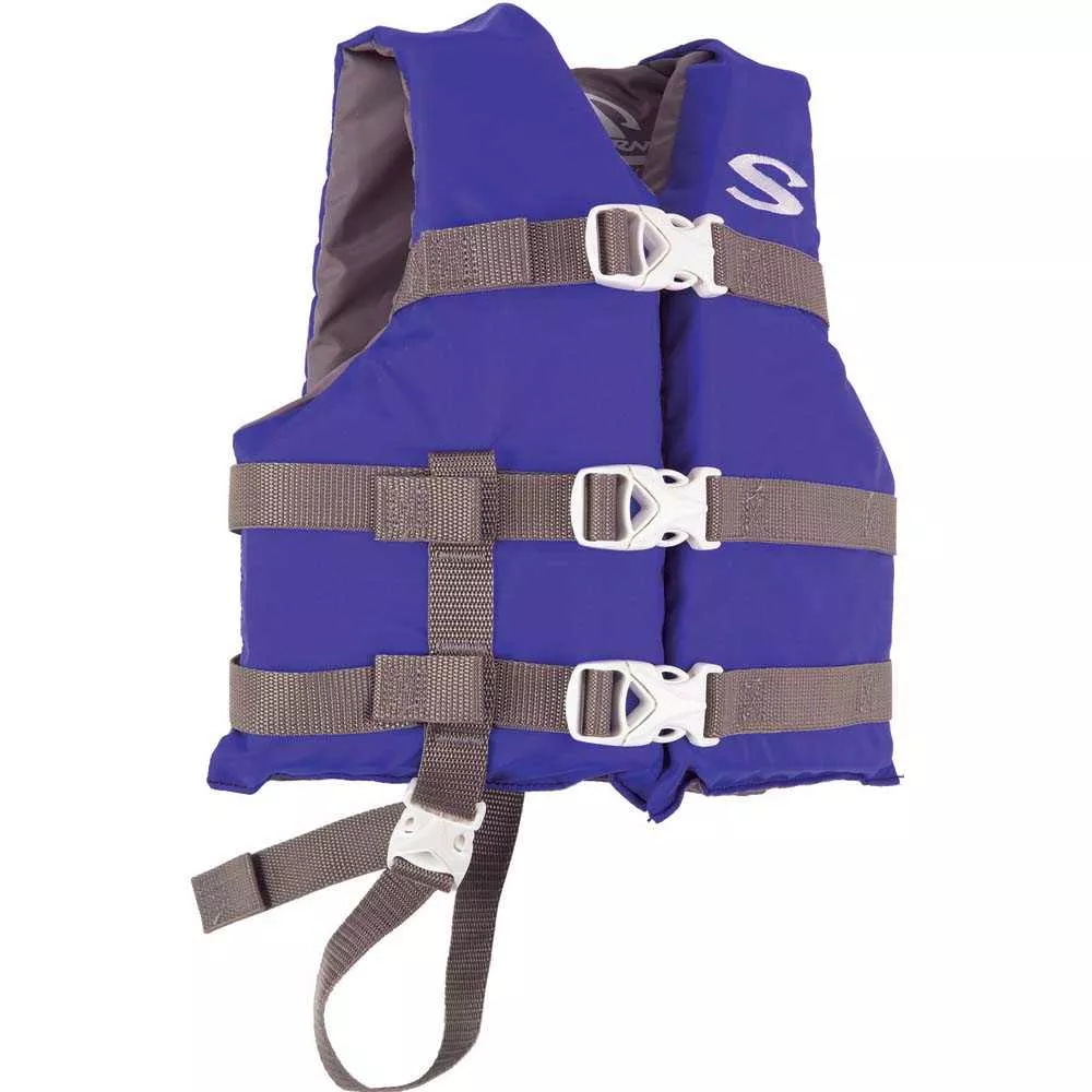 StearnsClassic Series Child Life Jacket - 30-50lbs - Blue/Grey - 2159358