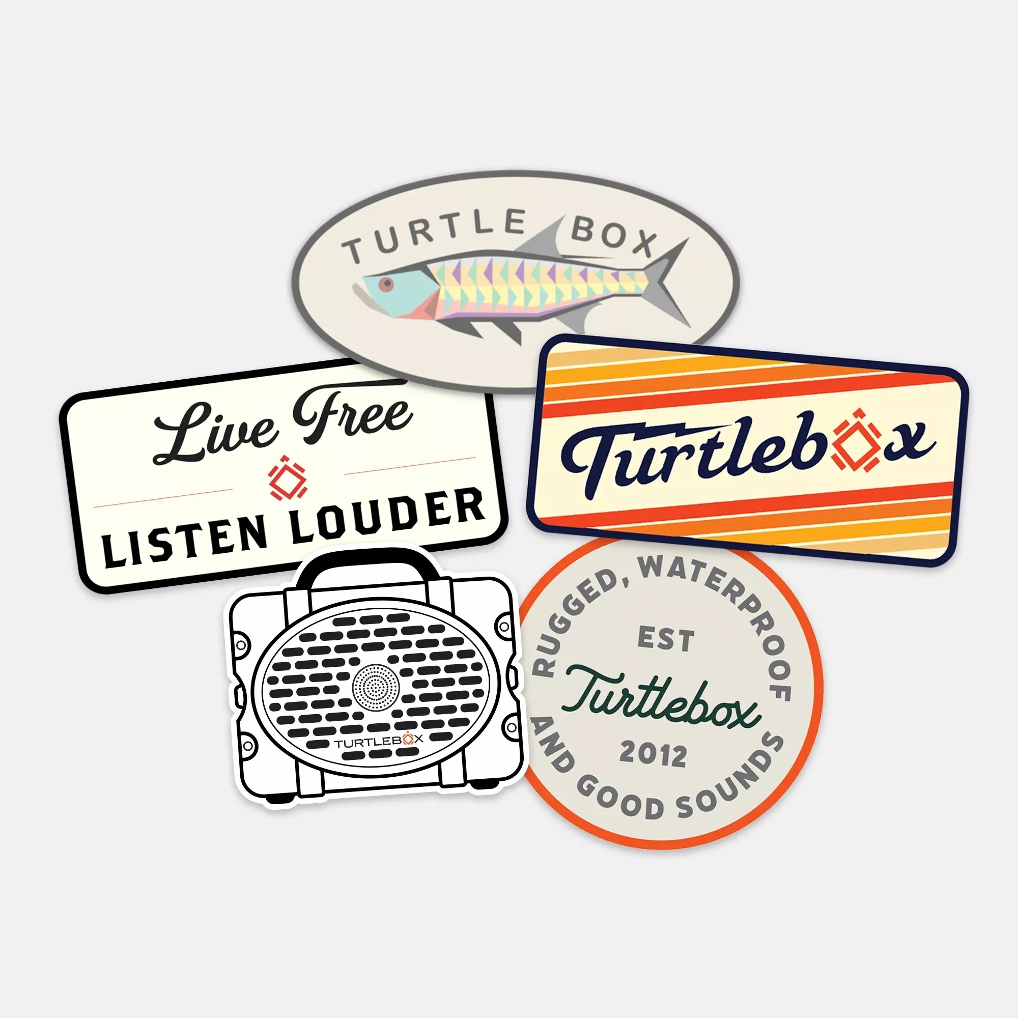 Sticker Pack – Turtlebox Classic