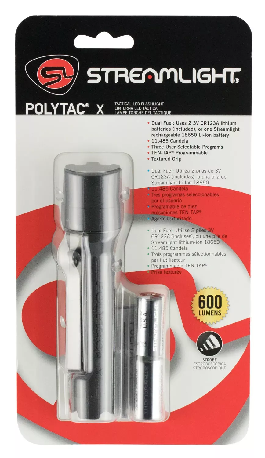Streamlight PolyTac X Black