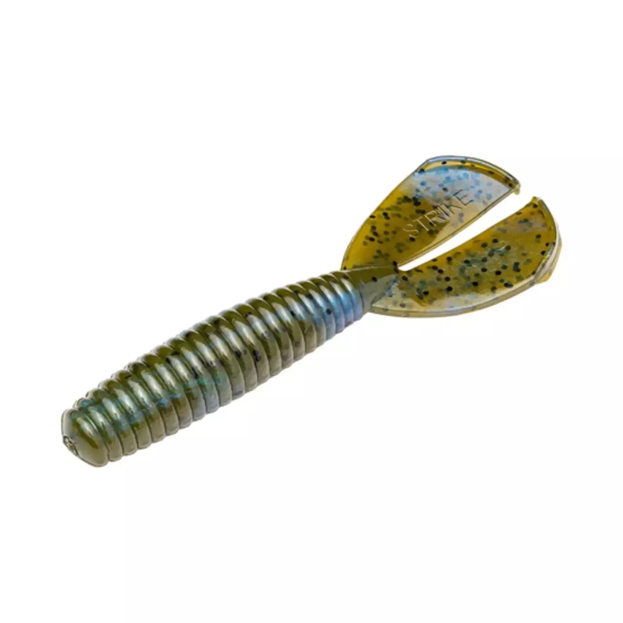 Strike King Rage Magnum Menace Grub 4”-Blue Craw