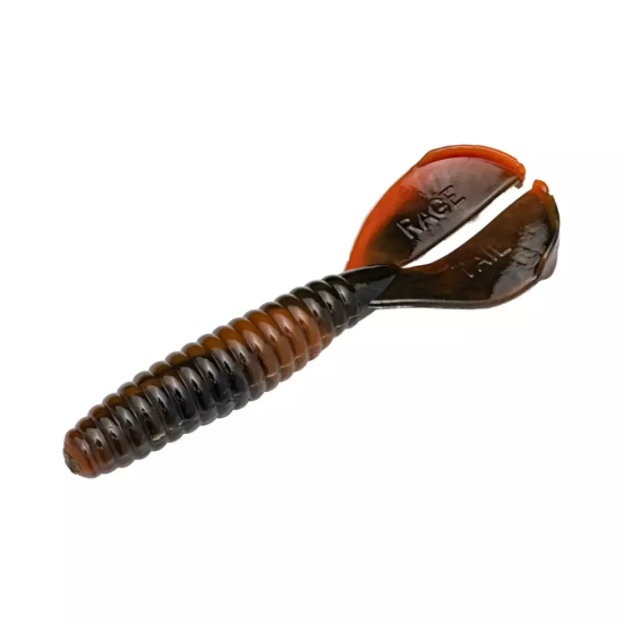 Strike King Rage Twin Tail Menace Grub 3.5”-Crawdaddy