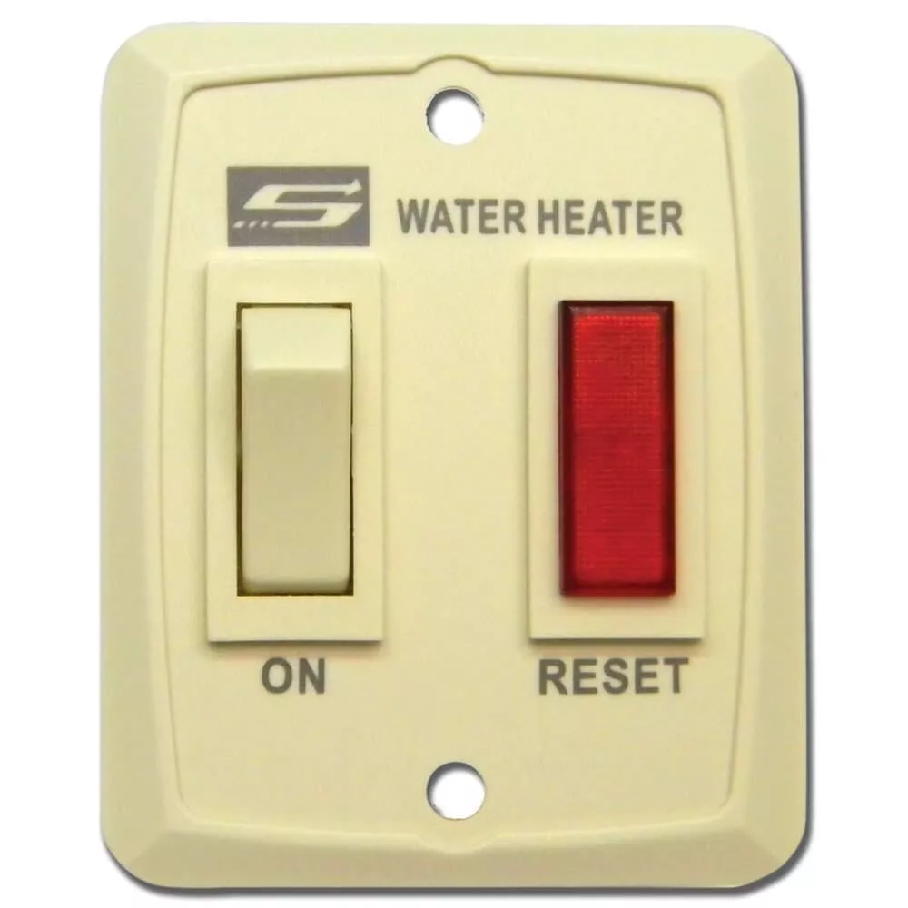 Suburban Standard On/Off Water Heater Switch, Cream