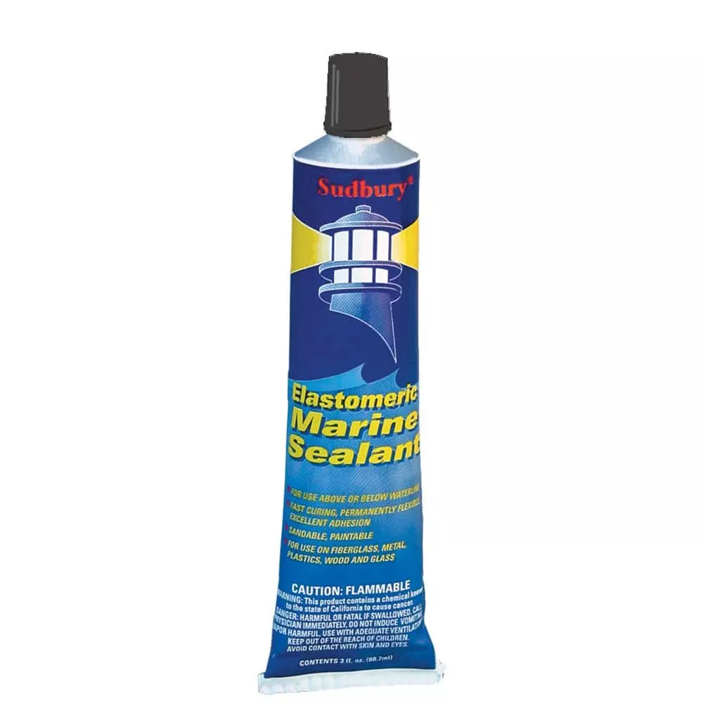Sudbury Elastometric 3 oz (89ml) Sealant Tube - Black - 322