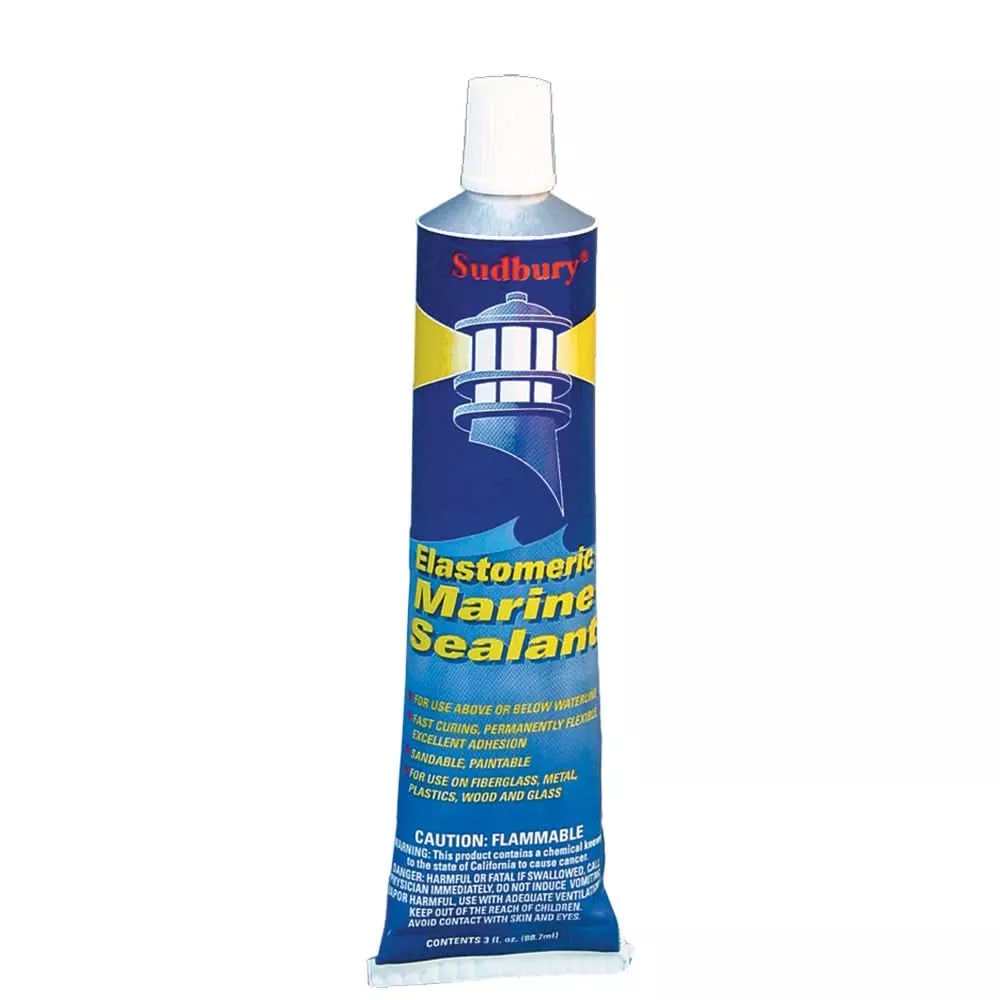 Sudbury Elastometric 3 oz (89ml) Sealant Tube - White - 320