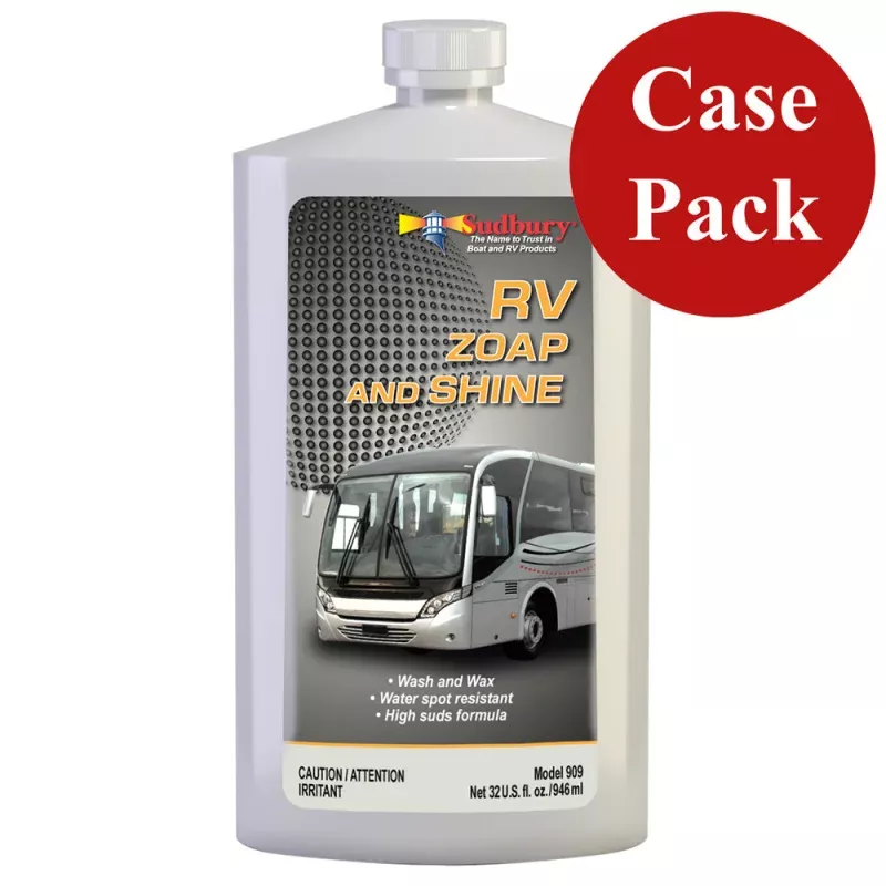 Sudbury RV ZoapShine – 32oz * Case of 6*