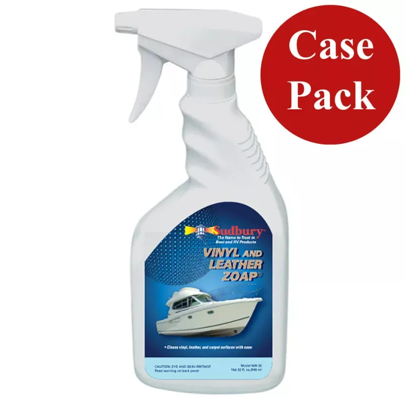 Sudbury VinylLeather Zoap – 32oz *Case of 6*