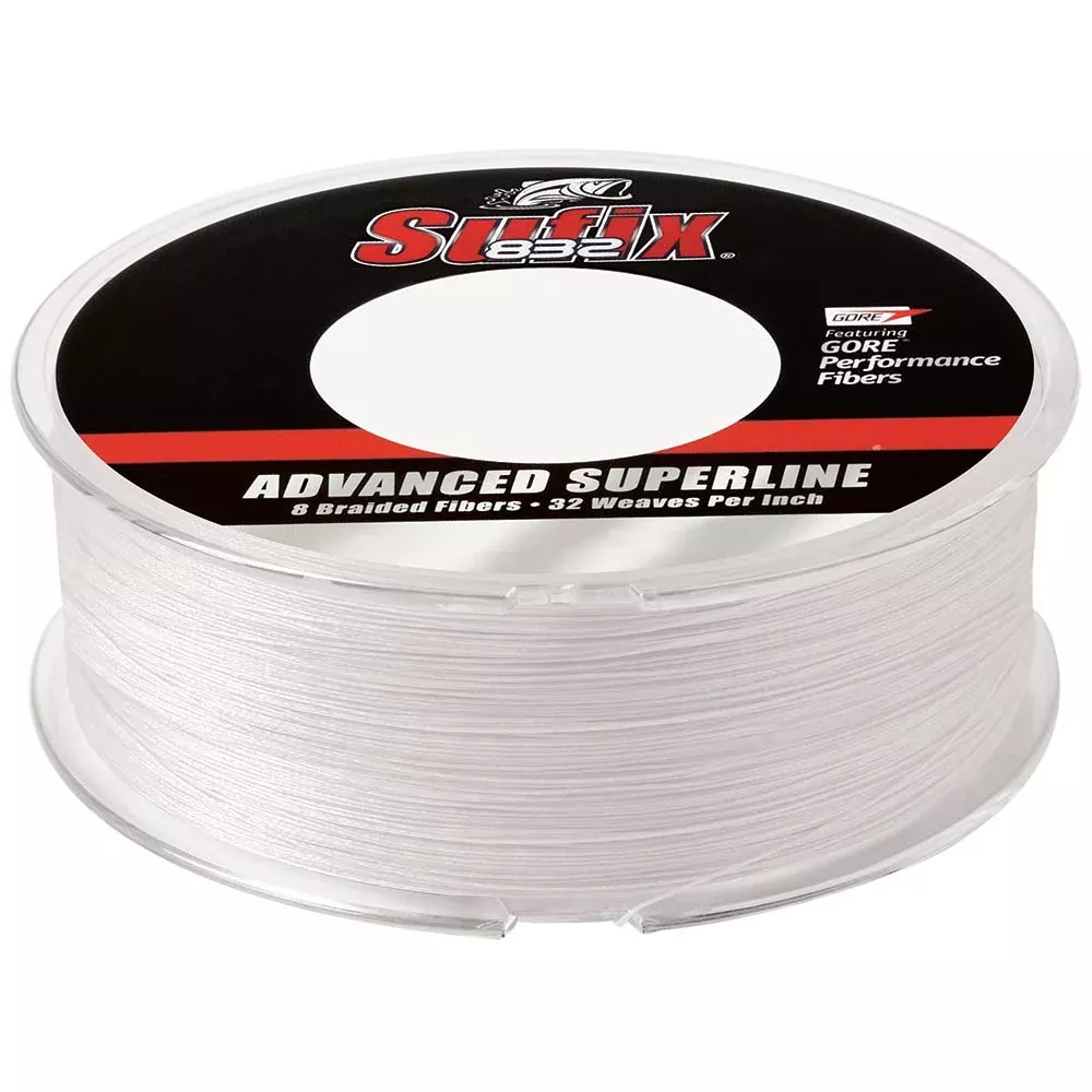 Sufix 832 Advanced Superline Braid - 30lb - Ghost - 600 yds - 660-230GH