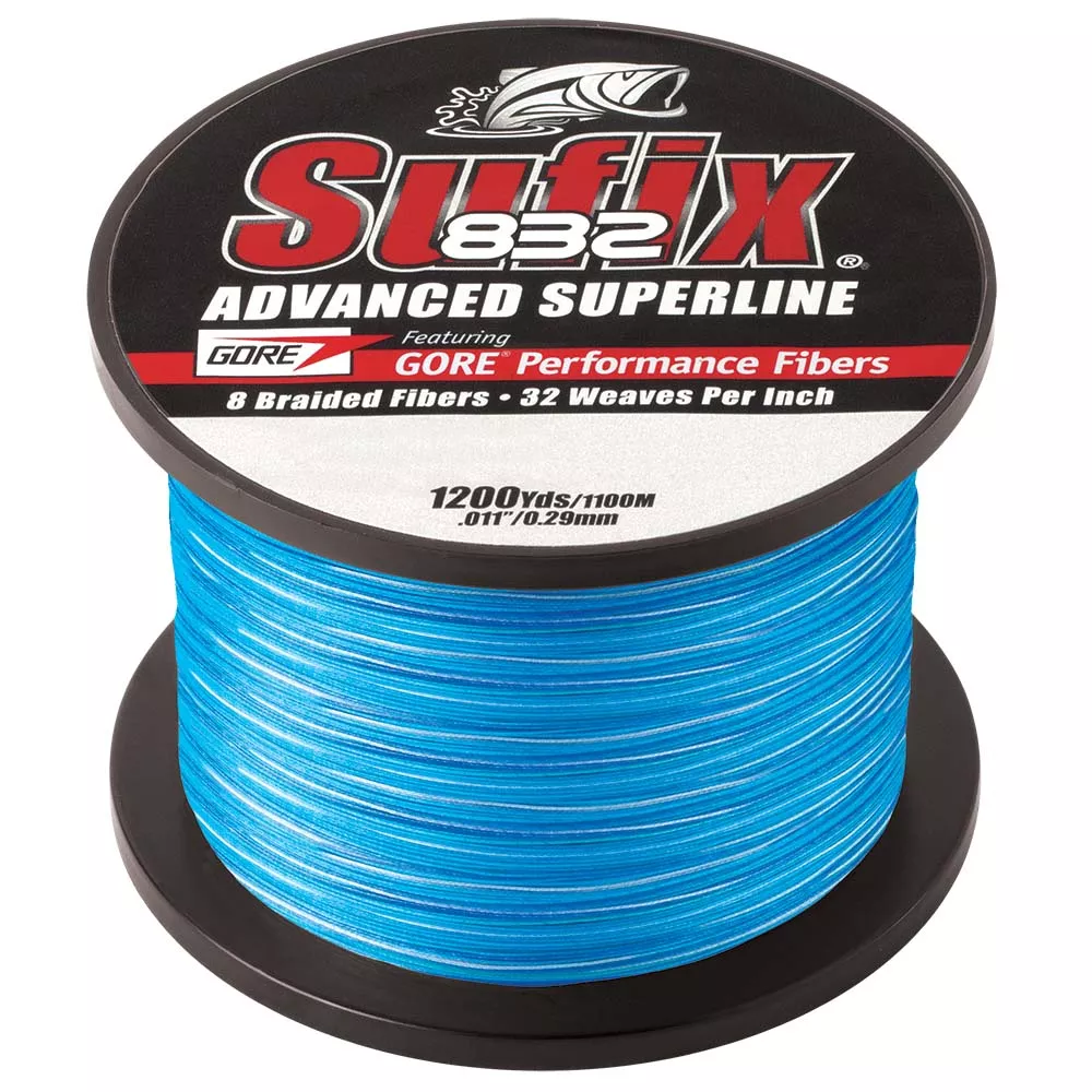 Sufix 832 Advanced Superline Braid - 6lb - Coastal Camo - 1200 yds - 660-306CC