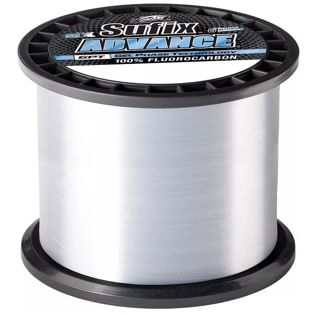 Sufix Advance Fluorocarbon - 17lb - Clear - 1200 yds - 679-1017C