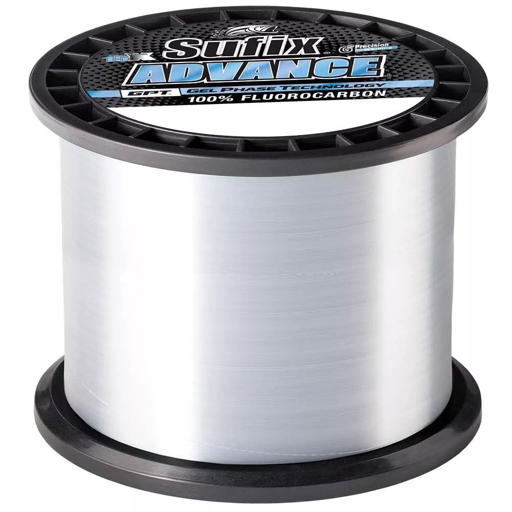 Sufix Advance Fluorocarbon – 25lb – Clear – 1200 yds [679-1025C]