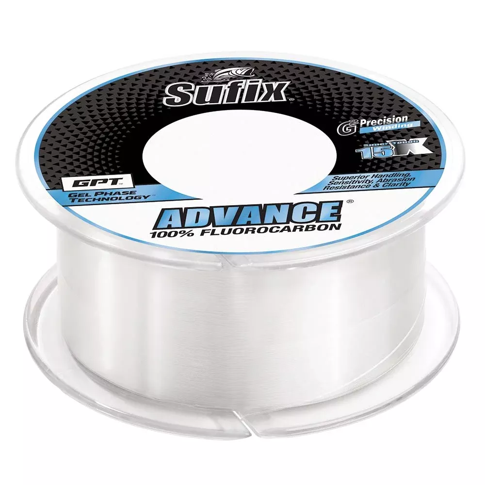 Sufix Advance Fluorocarbon - 6lb - Clear - 200 yds - 679-006C