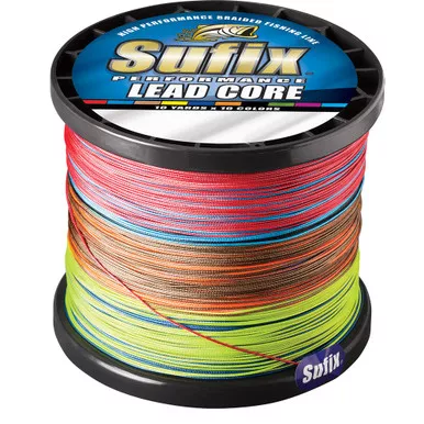 Sufix Performance Lead Core, 15lb, 10-Color