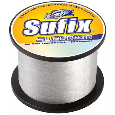 Sufix Superior Clear Monofilament, 20lb, 5875 Yards