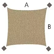 Sunbrella Square Shade Sail