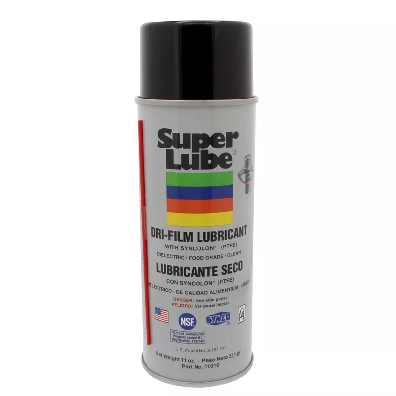 Super Lube Dri-Film Aerosol w/Syncolon – 11oz