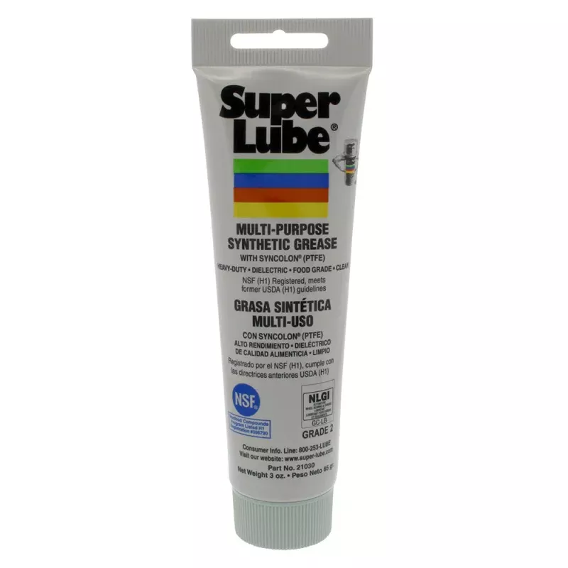 Super Lube Multi-Purpose Synthetic Grease w/Syncolon – 3oz Tube