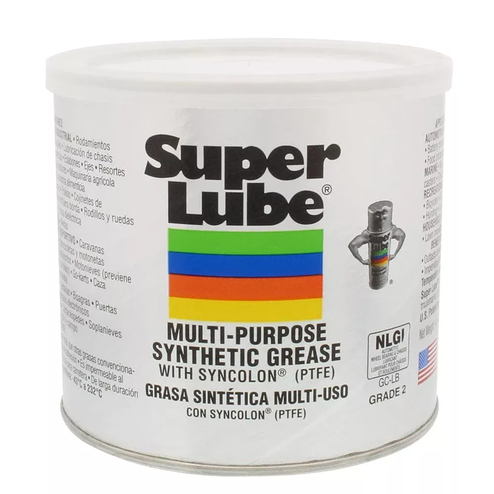 Super Lube Multi-Purpose Synthetic Grease w/Syncolon (PTFE) – 14.1oz Canister