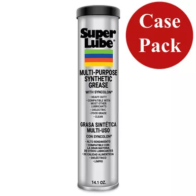 Super Lube Synthetic Grease - 14.1oz Case of 12