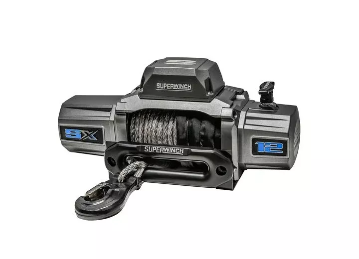 Superwinch SX12SR 12V Synthetic Rope Winch• 1712201
