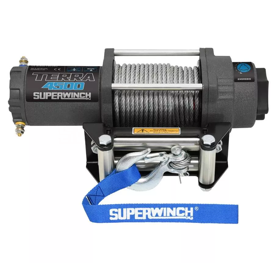 Superwinch Terra 4500 12V Wire Rope Winch• 1145260