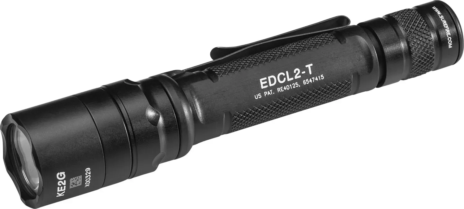 Surefire EDCL2T Dual-Output Everyday Carry LED Flashlight