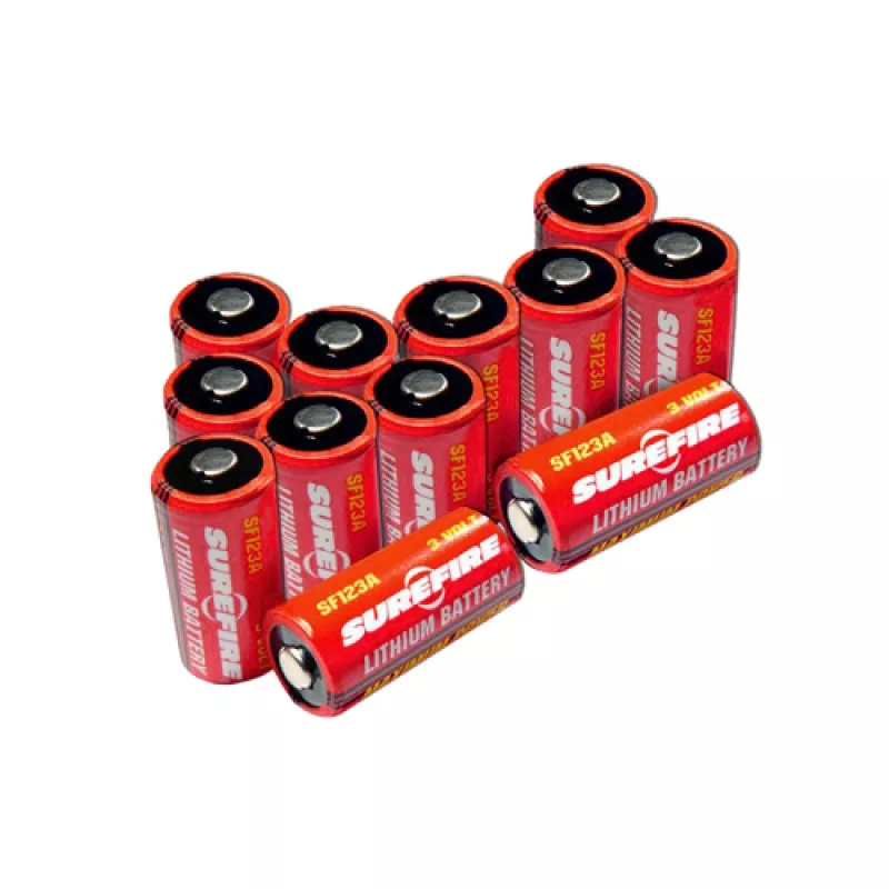 SUREFIRE SF123A Batteries Clamshell Package