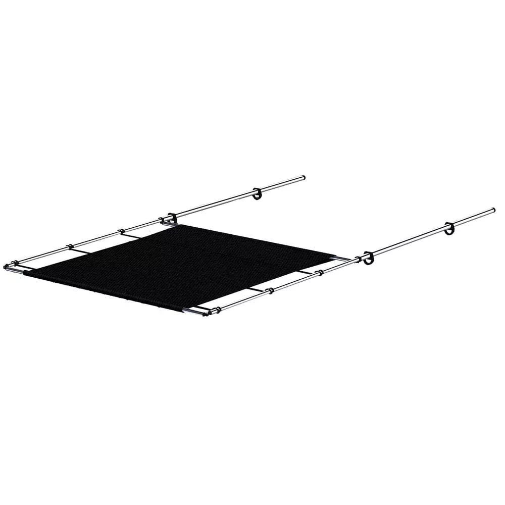 SureShade PTX Power Shade – 57 Wide – Stainless Steel – Black