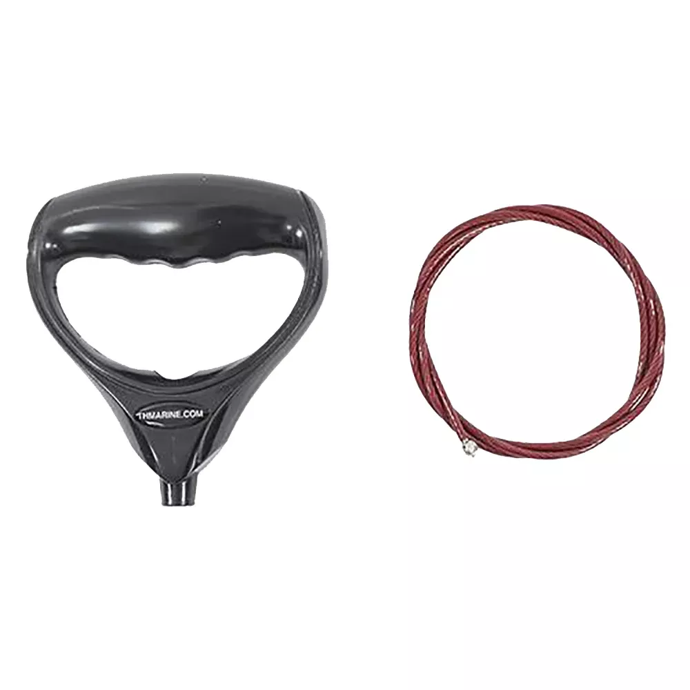 T-H Marine G-Force Trolling Motor HandleCable – Black [GFH-1G-DP]