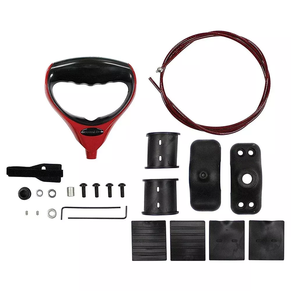 T-H Marine G-Force Trolling Motor HandleCable w/Trolling Motor Clamp – Red [GFH-CA1R-DP]