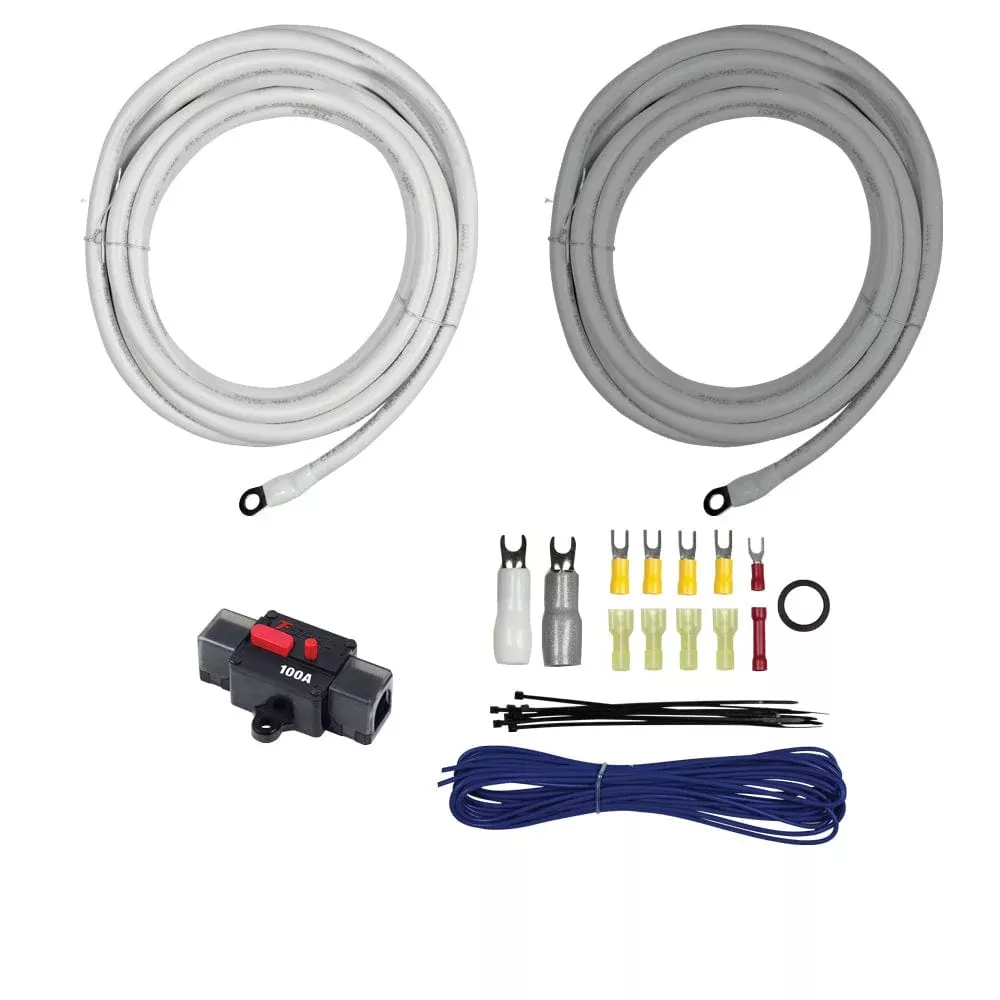 T-Spec V10-1041 4 Gauge Amp Wiring Kit – 10 (3.05 M)