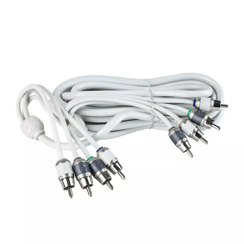 T-Spec V10 Series RCA Audio Cable – 4 Channel – 17 (5.18 M)