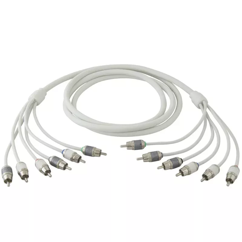 T-Spec V10 Series RCA Audio Cable – 6 Channel – 17 (5.18 M)