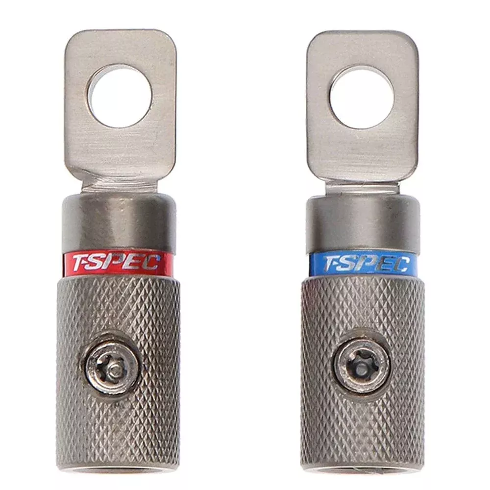 T-Spec VR48 V10 Heavy Duty Set Screw Terminals – 4 AWG – 2 Pack
