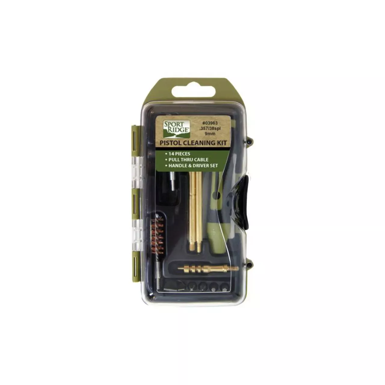 TAC Shield 38/357/9mm Pistol Cleaning Kit