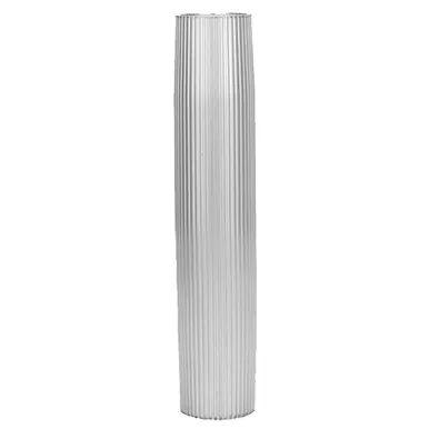 TACO Aluminum Ribbed Table Pedestal, 26-Inch