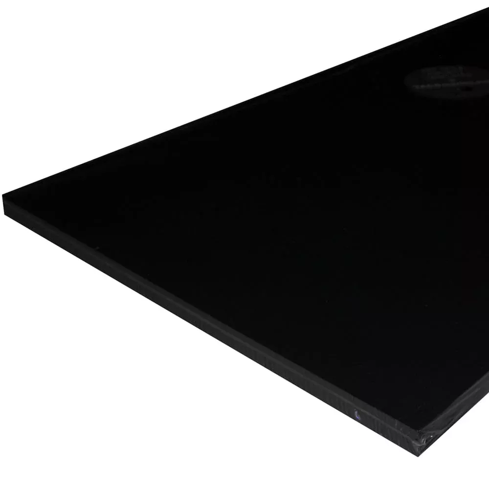 TACO Marine Lumber – 24″ x 27″ x 1/2″ – Black Starboard