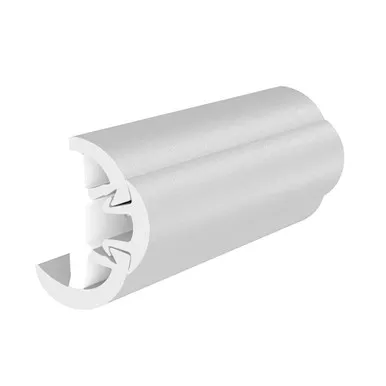 TACO SuproFlex White Rub Rail Kit, Compact Overlay, 60-Foot