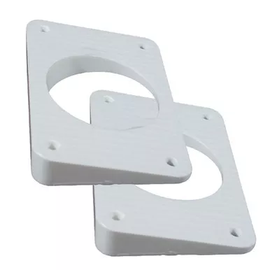 TACO White Wedge Plates for Grand Slam Outriggers