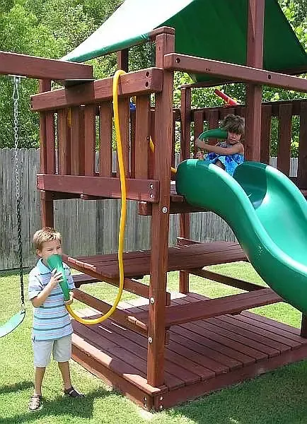 Talk Tube & Horns Set - Play Intercoms for playsets