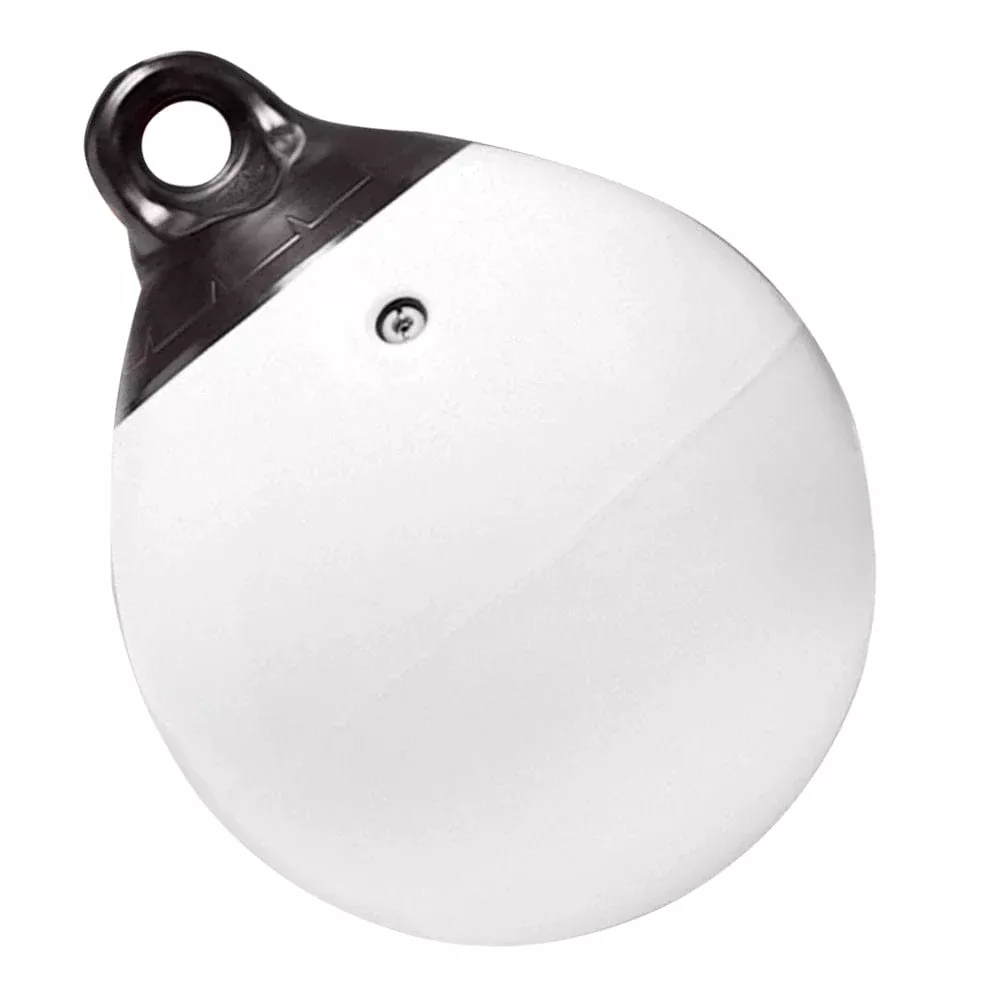 Taylor Made 12″ Tuff End™ Inflatable Vinyl Buoy – White