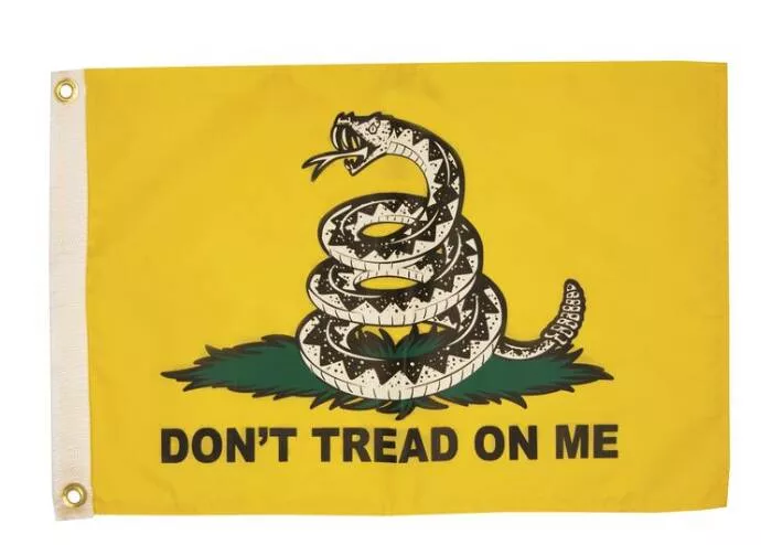 Taylor Made 12" x 18" Nylon "Don't Tread On Me" Flag• 1617
