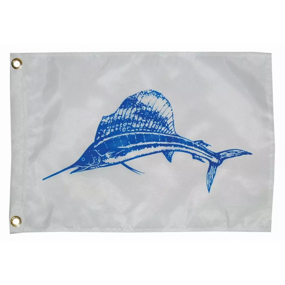Taylor Made 12" x 18" Sailfish Flag - 2818