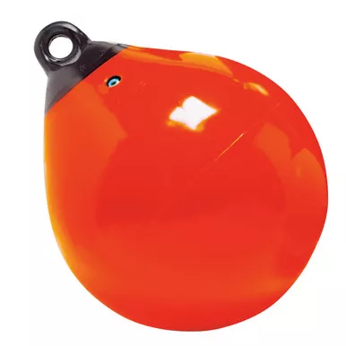 Taylor Made 18-Inch Tuff End Inflatable Buoy Orange