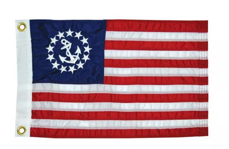 Taylor Made Deluxe 30" x 48" Polyester U.S. "Yacht Ensign" Flag• 8148
