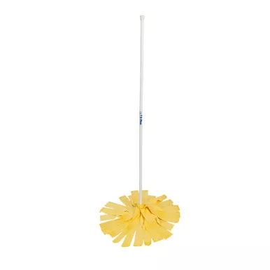 TD Mop 4-Foot Double White Deluxe Chamois Mop