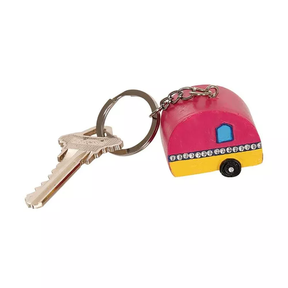 Teardrop Trailer Keychain