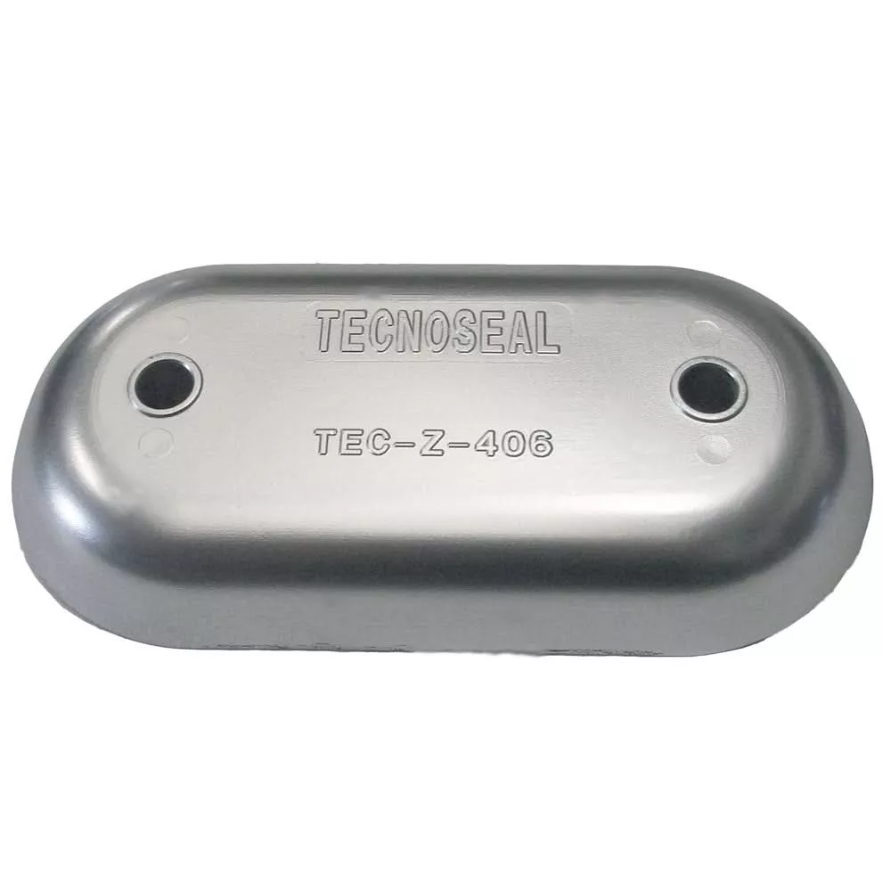 Tecnoseal Z406 Hull Plate Anode – Zinc | TEC-Z-406
