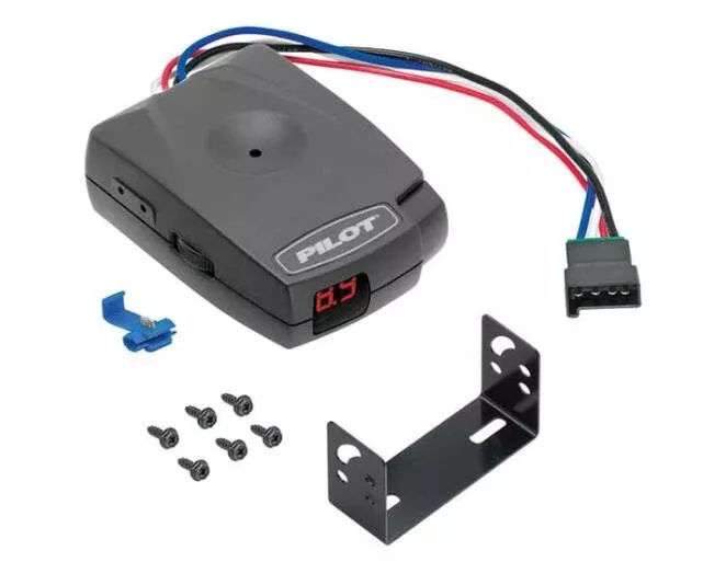 Tekonsha Pilot Trailer Brake Controller, Timed, 1 to 3 Axles• 80550
