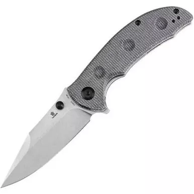 Tenable Rei Linerlock Black Micarta Folding Knife