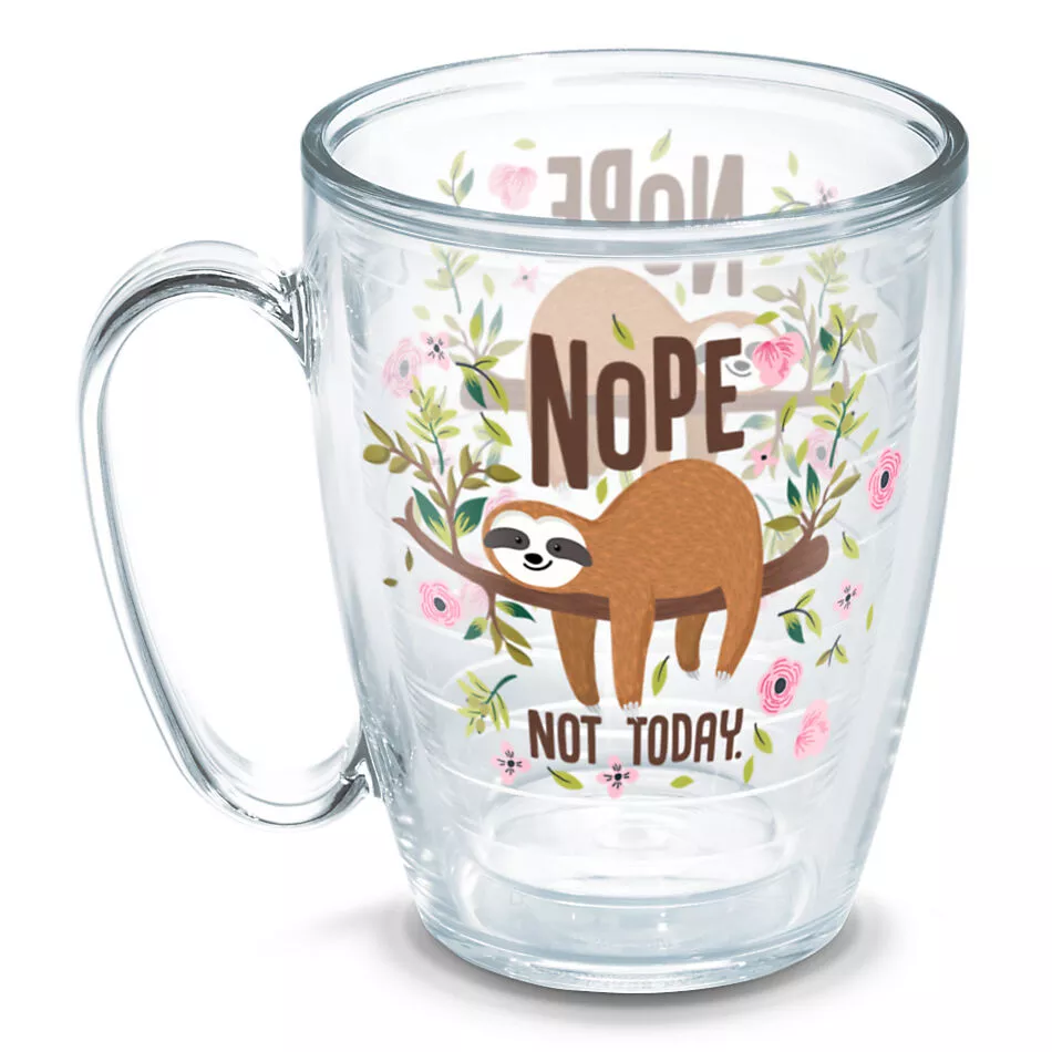 Tervis 16-oz. Mug, Sloth "Not Today"